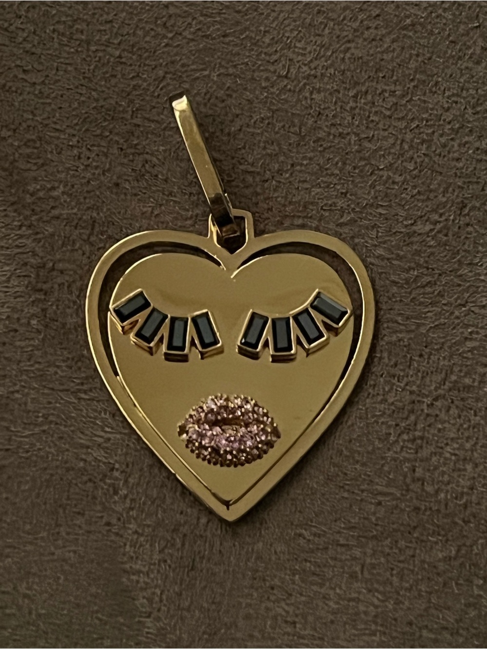Henri Bendel Influencer Graffiti Heart Charm